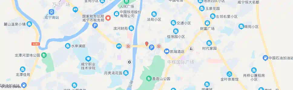咸宁南岛咖啡_公交站地图_咸宁公交_妙搜公交查询2025