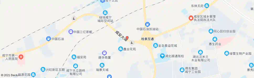 咸宁八斗角_公交站地图_咸宁公交_妙搜公交查询2025