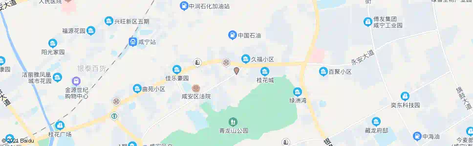 咸宁区电信公司_公交站地图_咸宁公交_妙搜公交查询2025