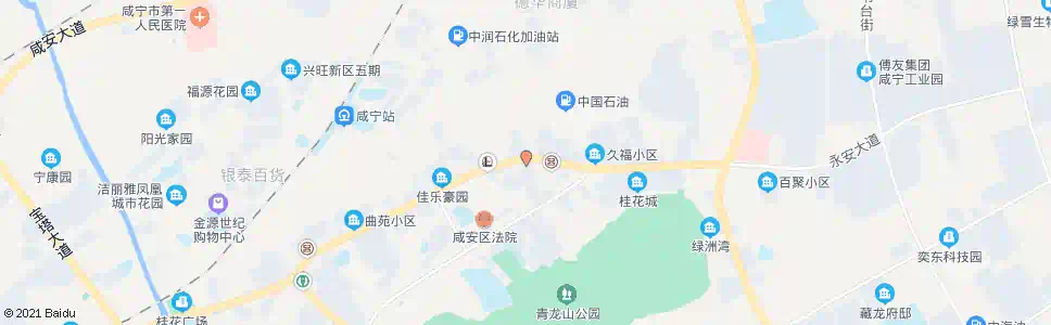 咸宁市卫校_公交站地图_咸宁公交_妙搜公交查询2025
