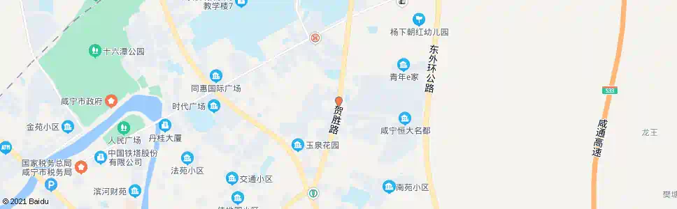 咸宁咸宁航天花园_公交站地图_咸宁公交_妙搜公交查询2025