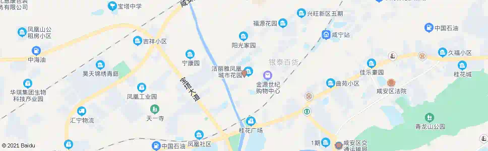 咸宁北门口_公交站地图_咸宁公交_妙搜公交查询2025