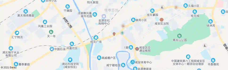 咸宁明珠广场_公交站地图_咸宁公交_妙搜公交查询2025