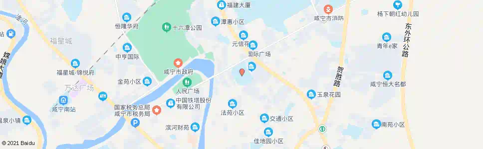 咸宁体育中心_公交站地图_咸宁公交_妙搜公交查询2025