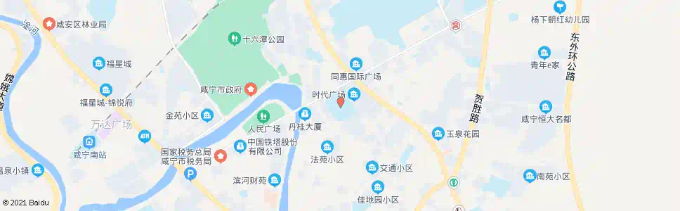 咸宁市体育中心_公交站地图_咸宁公交_妙搜公交查询2025