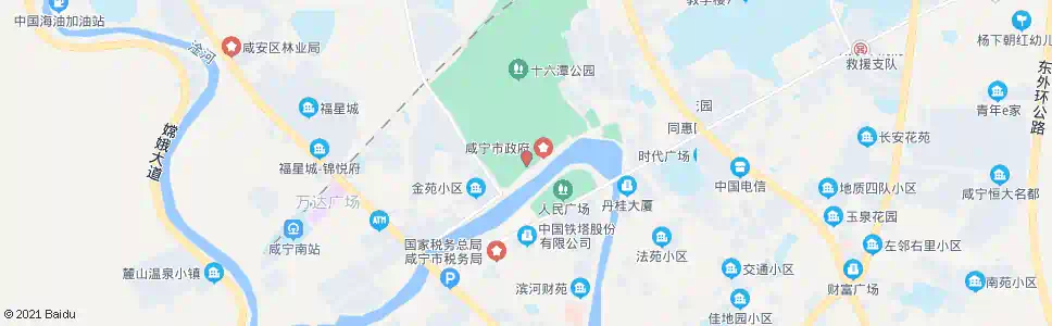 咸宁会议中心_公交站地图_咸宁公交_妙搜公交查询2025