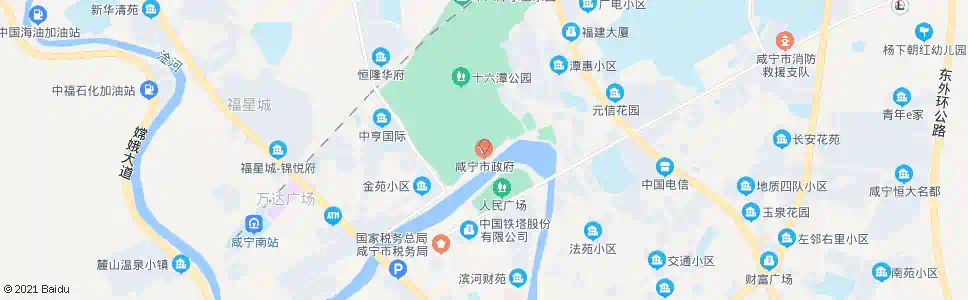 咸宁人民政府_公交站地图_咸宁公交_妙搜公交查询2025