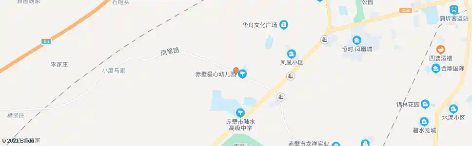 咸宁凤凰山老年公寓_公交站地图_咸宁公交_妙搜公交查询2025