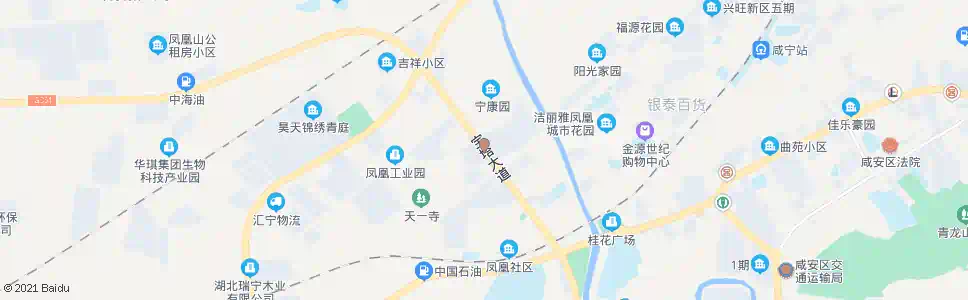 咸宁水果市场_公交站地图_咸宁公交_妙搜公交查询2025