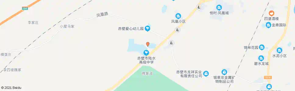 咸宁凤凰山_公交站地图_咸宁公交_妙搜公交查询2025