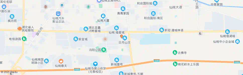 仙桃仙盟公司_公交站地图_仙桃公交_妙搜公交查询2025