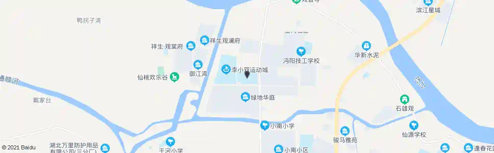 仙桃和平外语学校_公交站地图_仙桃公交_妙搜公交查询2025