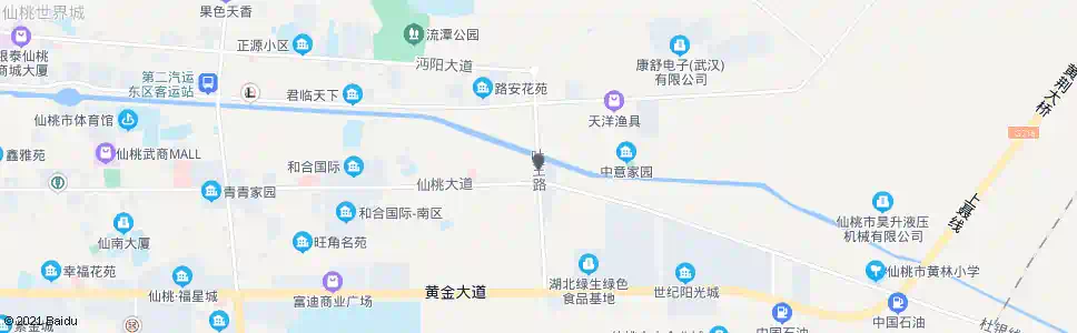 仙桃市政管理处_公交站地图_仙桃公交_妙搜公交查询2025