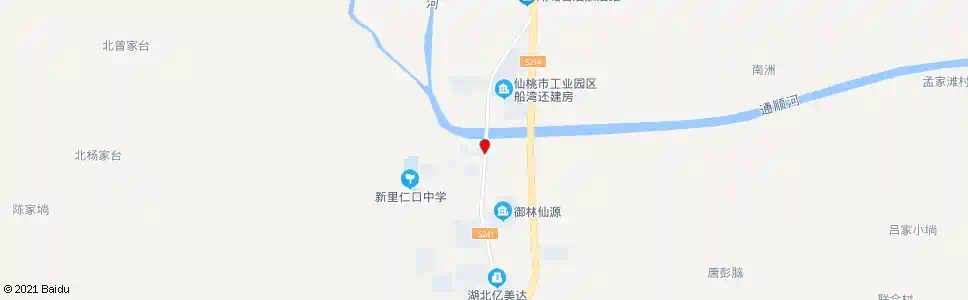 仙桃六化桥_公交站地图_仙桃公交_妙搜公交查询2025