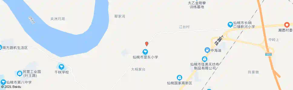 仙桃河坝_公交站地图_仙桃公交_妙搜公交查询2025