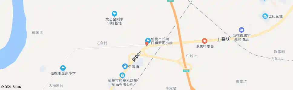 仙桃新河_公交站地图_仙桃公交_妙搜公交查询2025