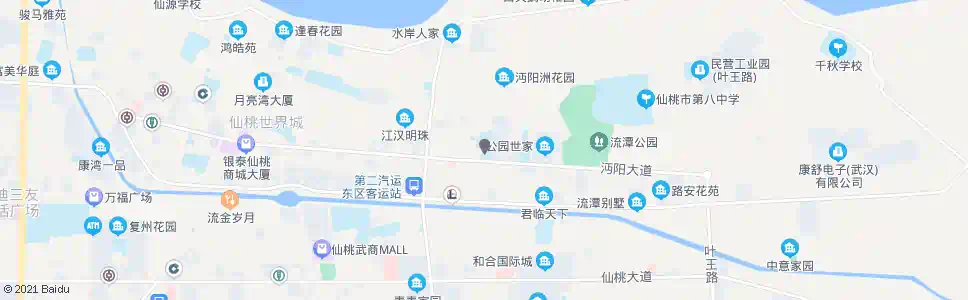 仙桃仙桃四中_公交站地图_仙桃公交_妙搜公交查询2025