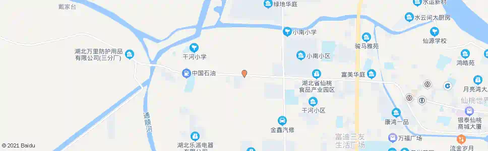 仙桃小南锯板厂_公交站地图_仙桃公交_妙搜公交查询2025