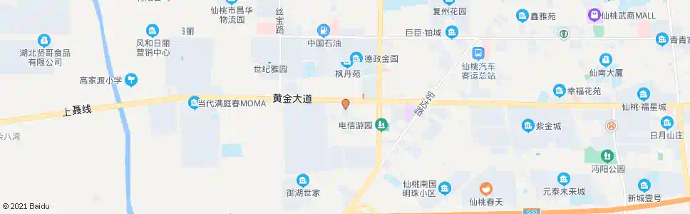 仙桃市委党校_公交站地图_仙桃公交_妙搜公交查询2025