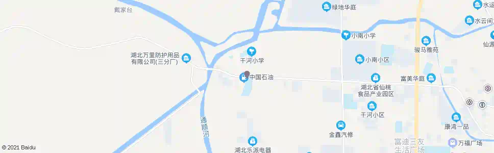 仙桃仙桃十中_公交站地图_仙桃公交_妙搜公交查询2025