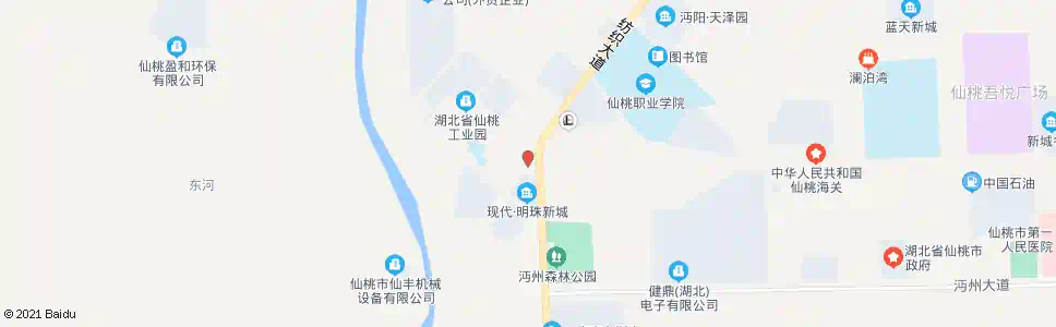 仙桃二棉路口_公交站地图_仙桃公交_妙搜公交查询2025