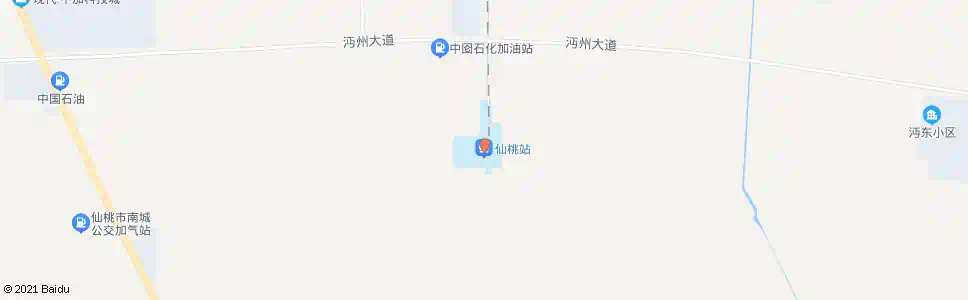 仙桃剅沟_公交站地图_仙桃公交_妙搜公交查询2025