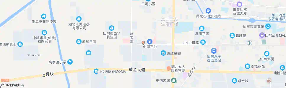 仙桃金域城邦_公交站地图_仙桃公交_妙搜公交查询2025