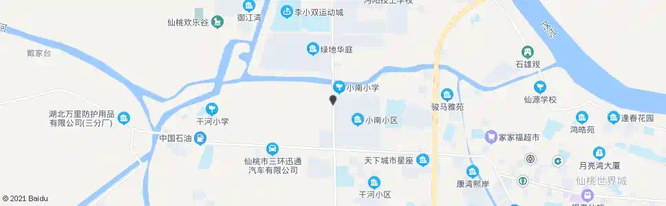 仙桃小南村_公交站地图_仙桃公交_妙搜公交查询2025