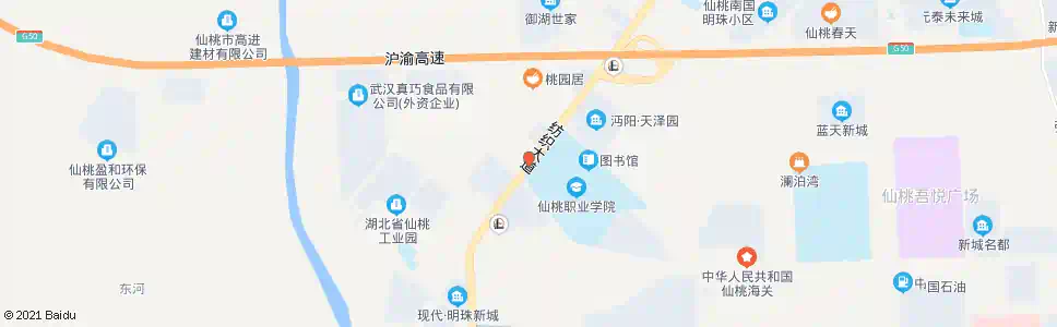 仙桃清水湾_公交站地图_仙桃公交_妙搜公交查询2025