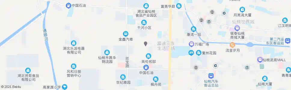 仙桃嘉华塑料厂_公交站地图_仙桃公交_妙搜公交查询2025