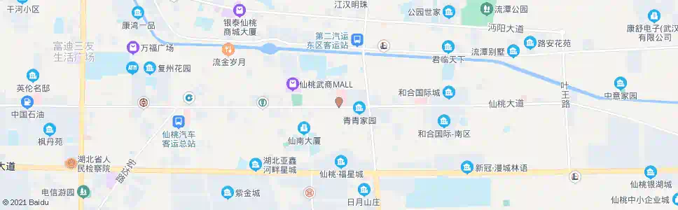 仙桃广电中心_公交站地图_仙桃公交_妙搜公交查询2025