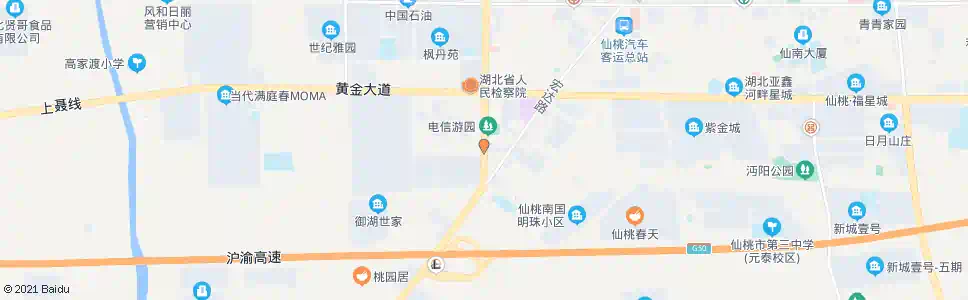 仙桃电信广场_公交站地图_仙桃公交_妙搜公交查询2025