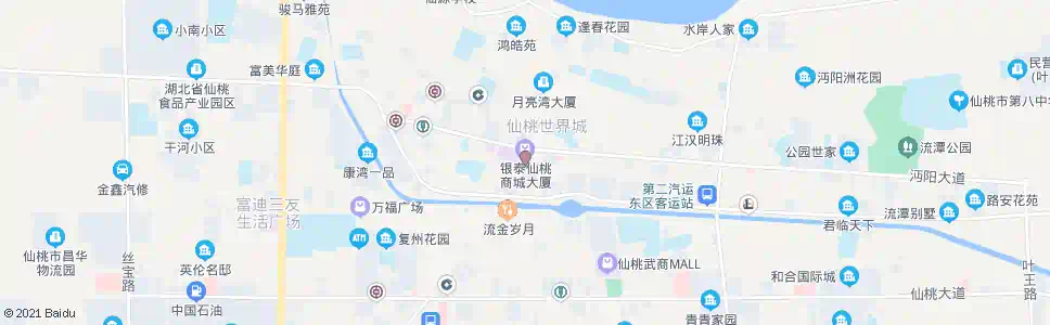 仙桃城乡渠_公交站地图_仙桃公交_妙搜公交查询2025