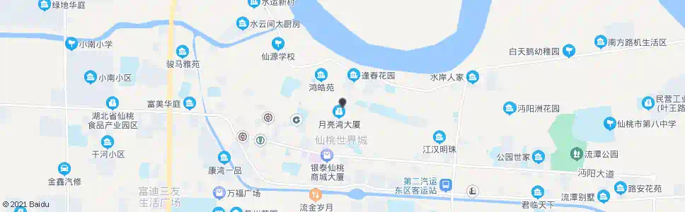 仙桃市文化宫_公交站地图_仙桃公交_妙搜公交查询2025