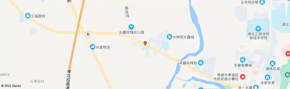 孝感复兴小区_公交站地图_孝感公交_妙搜公交查询2025