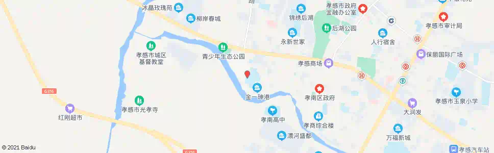 孝感市一技校_公交站地图_孝感公交_妙搜公交查询2025