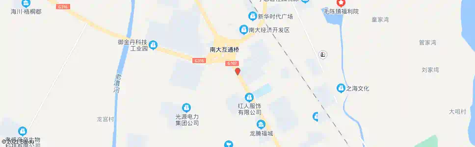 孝感南大立交桥_公交站地图_孝感公交_妙搜公交查询2025