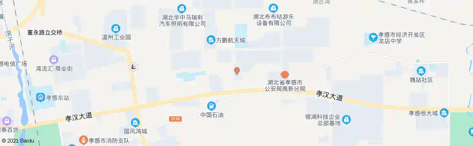 孝感三江产业园_公交站地图_孝感公交_妙搜公交查询2025
