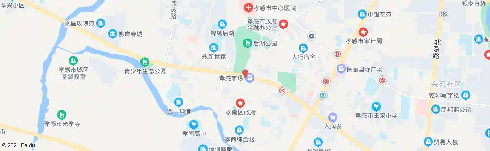 孝感后湖_公交站地图_孝感公交_妙搜公交查询2025