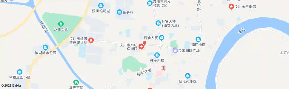 孝感中医院(汉川)_公交站地图_孝感公交_妙搜公交查询2025