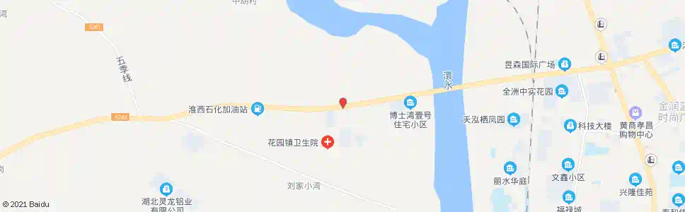 孝感花园镇政府_公交站地图_孝感公交_妙搜公交查询2025