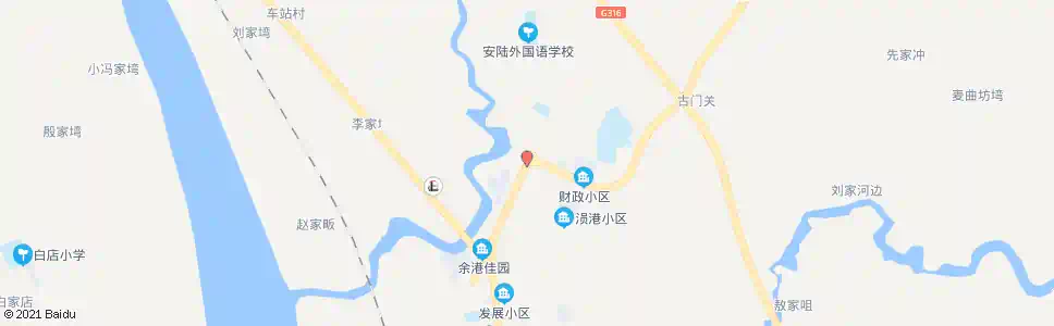 孝感洑水_公交站地图_孝感公交_妙搜公交查询2025