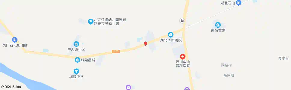 孝感向阳村_公交站地图_孝感公交_妙搜公交查询2025