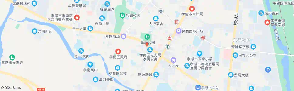 孝感董永公园_公交站地图_孝感公交_妙搜公交查询2025