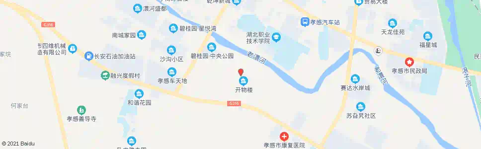 孝感玉泉路_公交站地图_孝感公交_妙搜公交查询2025