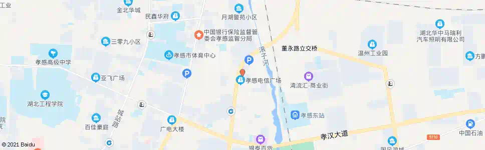 孝感交警支队_公交站地图_孝感公交_妙搜公交查询2025