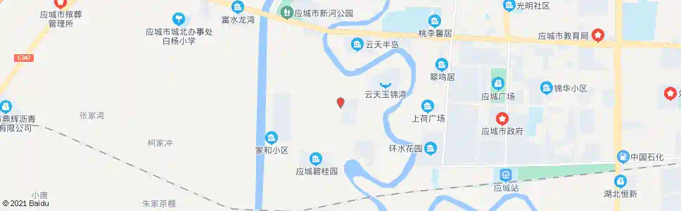 孝感环水花园_公交站地图_孝感公交_妙搜公交查询2025