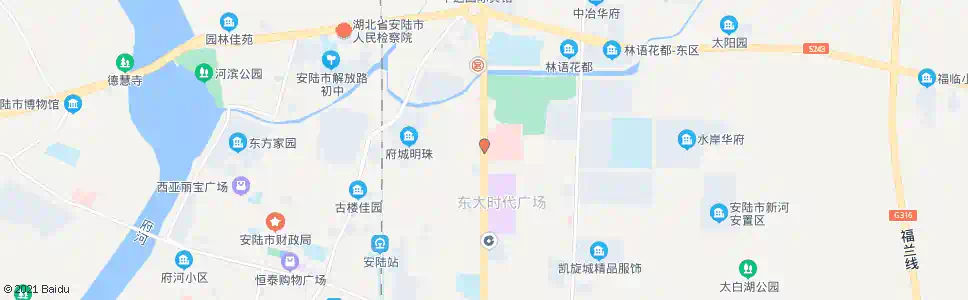 孝感普爱医院_公交站地图_孝感公交_妙搜公交查询2025