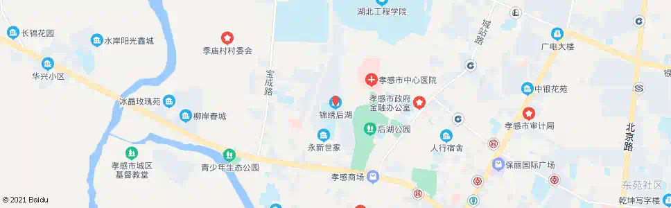 孝感锦绣后湖_公交站地图_孝感公交_妙搜公交查询2025