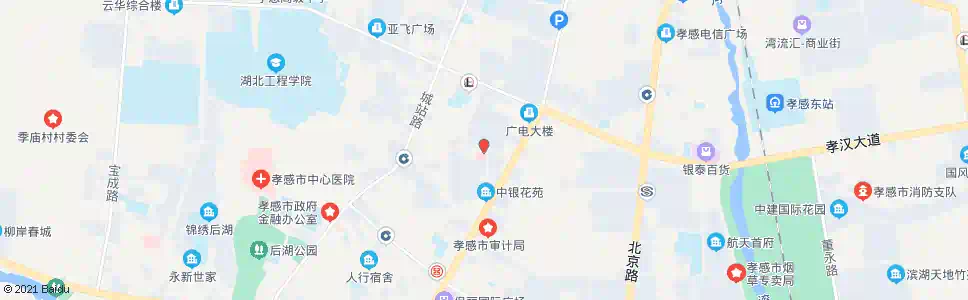 孝感结核病防治所_公交站地图_孝感公交_妙搜公交查询2025